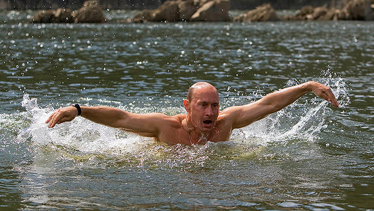Кажется, Путин безупречен в любом спорте, которым занимается. Это не совсем так – мы нашли его единственное поражение